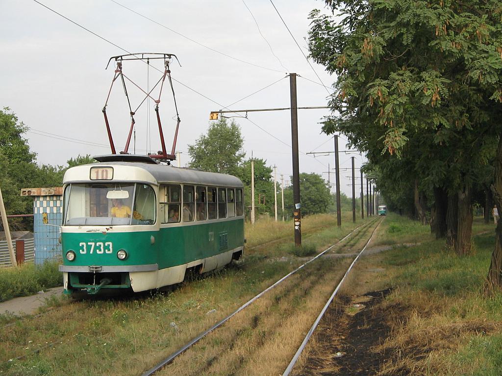 დონეცკი, Tatra T3SU (2-door) № 3733