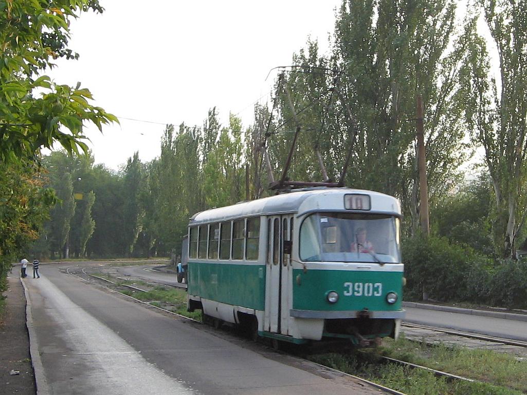Донецк, Tatra T3SU (двухдверная) № 3903