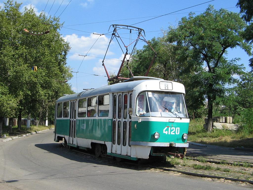 Донецк, Tatra T3SU № 4120