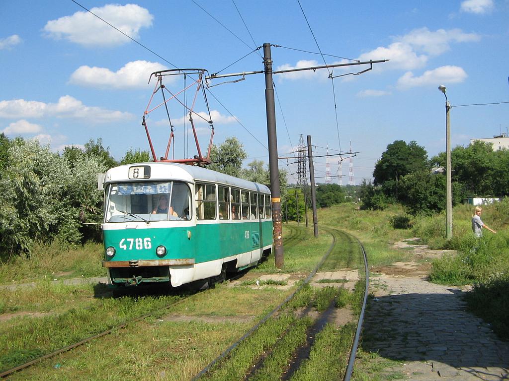Donjeck, Tatra T3SU (2-door) Br. 4786
