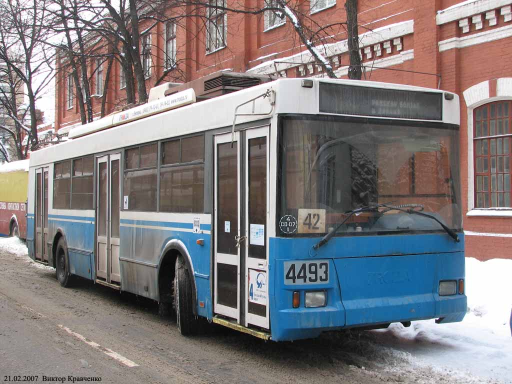 Москва, Тролза-5275.05 «Оптима» № 4493