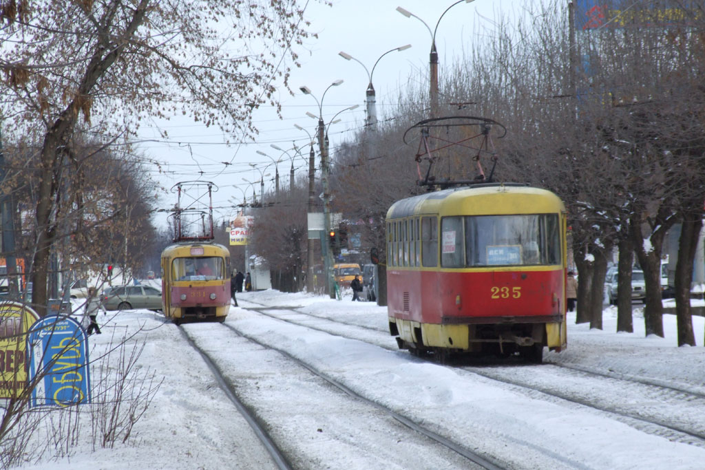 Тверь, Tatra T3SU № 235; Тверь — Трамвайные линии: Заволжский район
