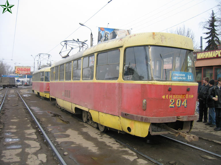 Tverė, Tatra T3SU nr. 204
