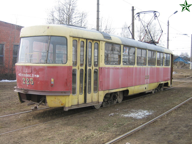 Тверь, Tatra T3SU (двухдверная) № 225