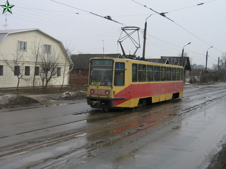 Тверь, 71-608К № 270; Тверь — Тверской трамвай в начале 2000-х гг. (2002 — 2006 гг.)