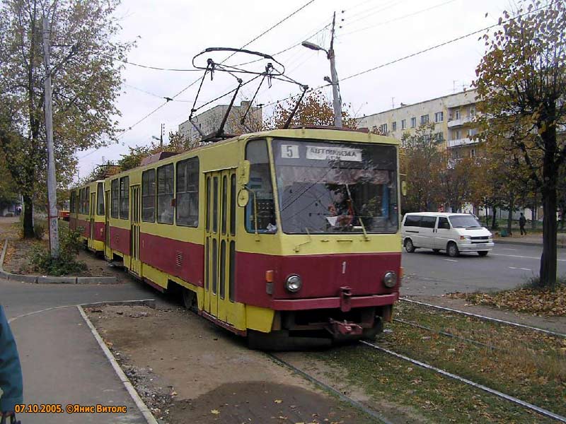 Тверь, Tatra T6B5SU № 1; Тверь — Тверской трамвай в начале 2000-х гг. (2002 — 2006 гг.)