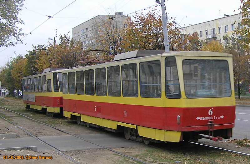 Тверь, Tatra T6B5SU № 6; Тверь — Тверской трамвай в начале 2000-х гг. (2002 — 2006 гг.)