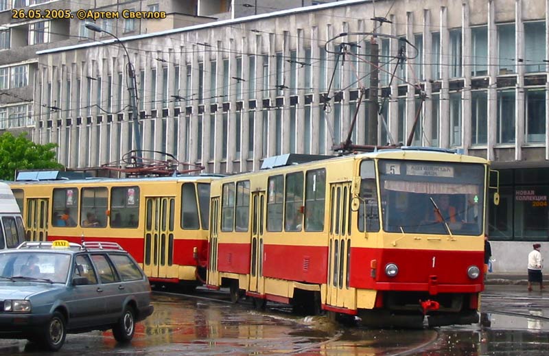 Твер, Tatra T6B5SU № 1; Твер — Тверской трамвай в начале 2000-х гг. (2002 — 2006 гг.)