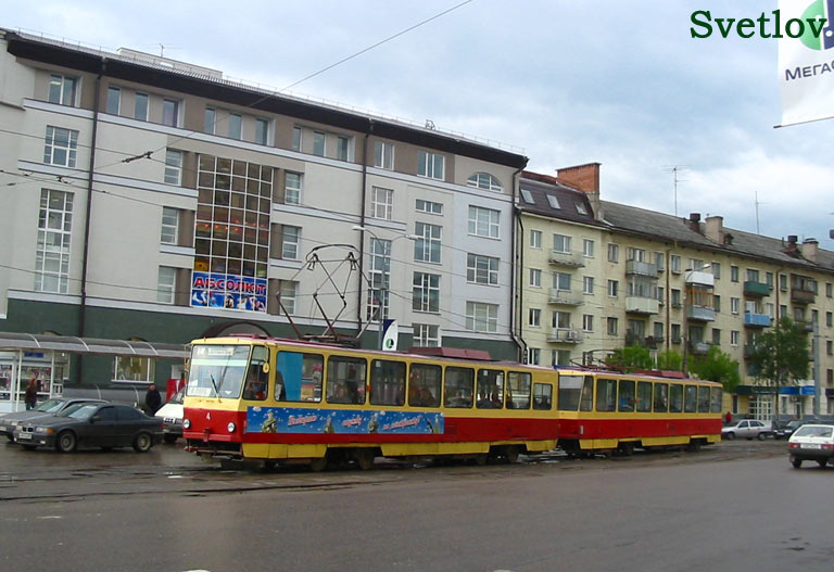Тверь, Tatra T6B5SU № 4; Тверь — Тверской трамвай в начале 2000-х гг. (2002 — 2006 гг.)