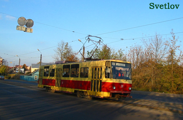 Tver, Tatra T6B5SU # 26; Tver — Tver tramway in the early 2000s (2002 — 2006)