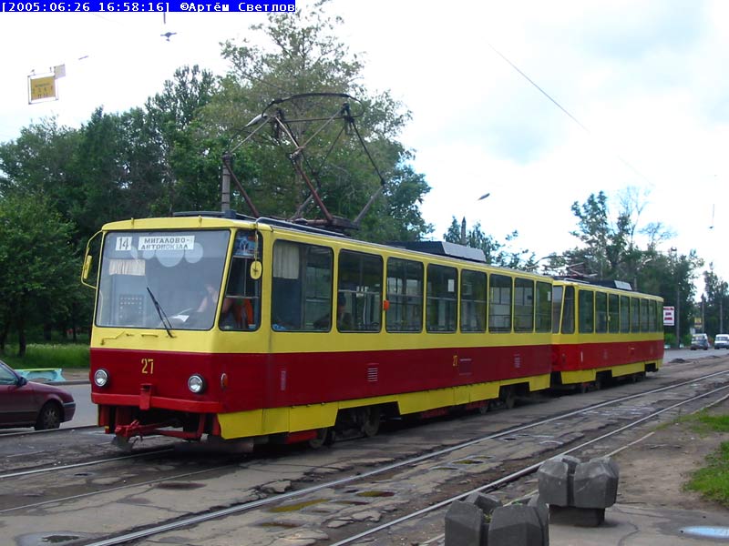 Тверь, Tatra T6B5SU № 27