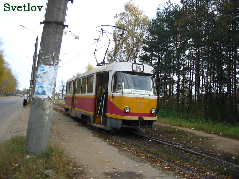 Тверь, Tatra T3SU № 125; Тверь — Тверской трамвай в начале 2000-х гг. (2002 — 2006 гг.)