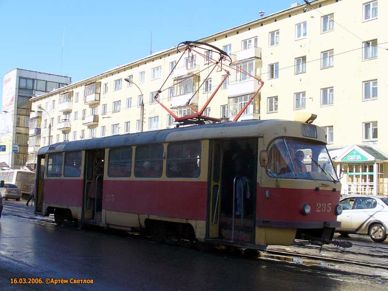 Тверь, Tatra T3SU № 235; Тверь — Тверской трамвай в начале 2000-х гг. (2002 — 2006 гг.)