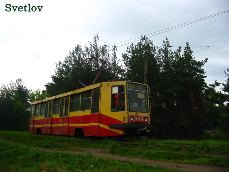 Tver, 71-608K — 244; Tver — Tver tramway in the early 2000s (2002 — 2006)