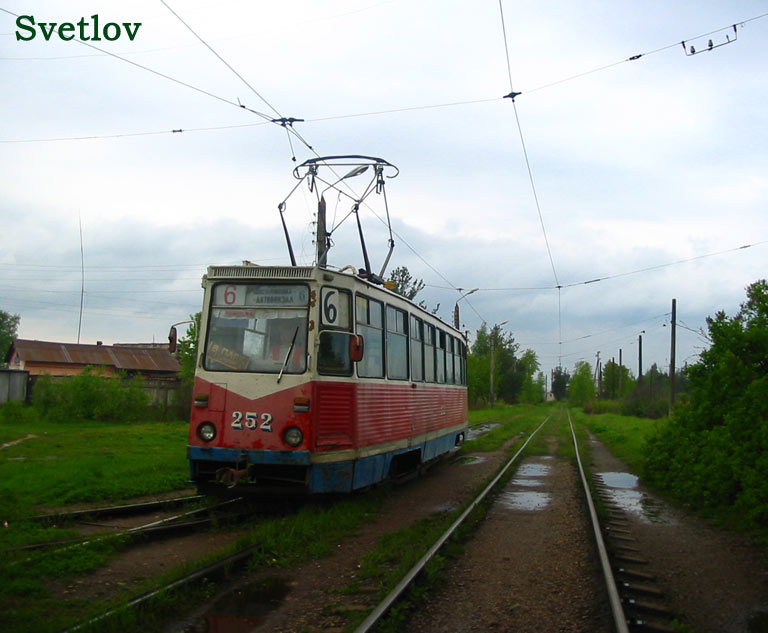 Тверь, 71-605А № 252; Тверь — Тверской трамвай в начале 2000-х гг. (2002 — 2006 гг.)
