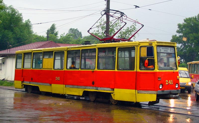 Тверь, 71-605А № 241; Тверь — Тверской трамвай в начале 2000-х гг. (2002 — 2006 гг.)