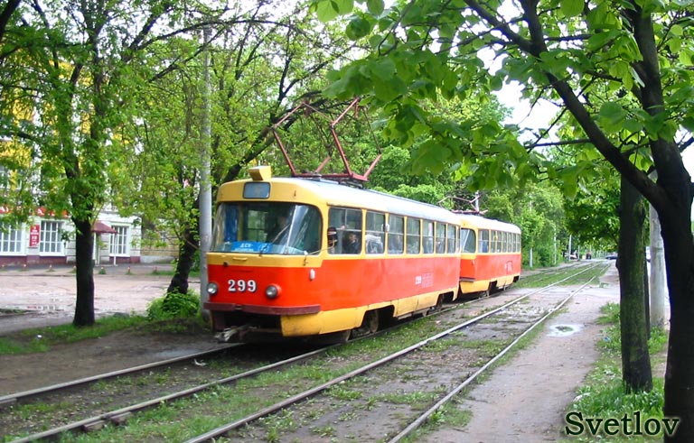 Тверь, Tatra T3SU № 299; Тверь — Тверской трамвай в начале 2000-х гг. (2002 — 2006 гг.)