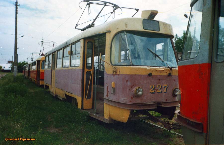 Tver, Tatra T3SU # 227; Tver — Streetcar depot No. 2