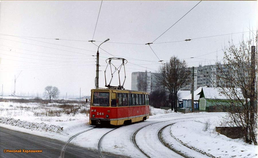 Тверь, 71-605А № 246; Тверь — Тверской трамвай в начале 2000-х гг. (2002 — 2006 гг.)