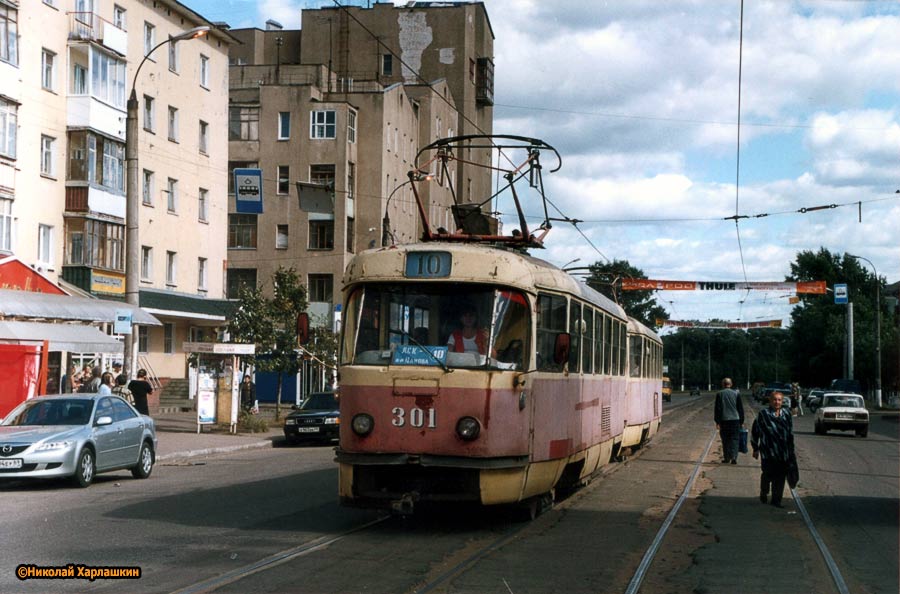 Тверь, Tatra T3SU № 301; Тверь — Тверской трамвай в начале 2000-х гг. (2002 — 2006 гг.)