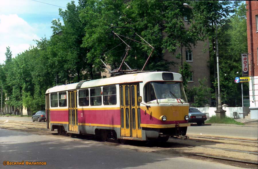 Тверь, Tatra T3SU № 125; Тверь — Тверской трамвай в начале 2000-х гг. (2002 — 2006 гг.)