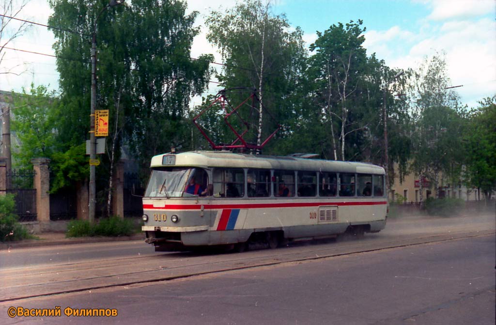 Тверь, Tatra T3SU № 310; Тверь — Тверской трамвай в начале 2000-х гг. (2002 — 2006 гг.)