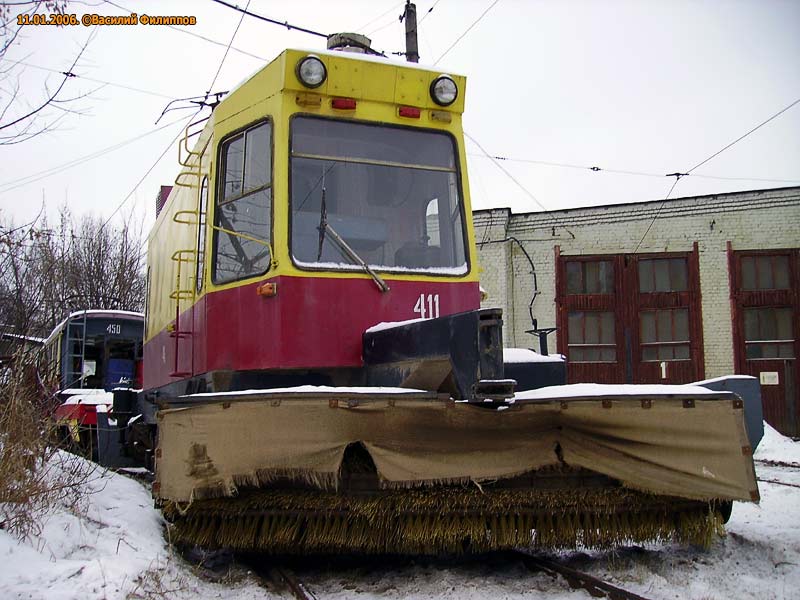 Tver, VTK-01 Nr. 411; Tver — Service streetcars and special vehicles