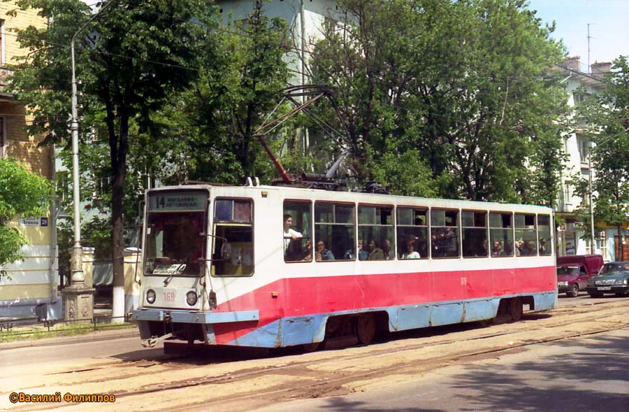 Тверь, 71-608К № 169; Тверь — Тверской трамвай в начале 2000-х гг. (2002 — 2006 гг.) Тверь, 71-608К № 169; Тверь — Тверской трамвай в начале 2000-х гг. (2002 — 2006 гг.)