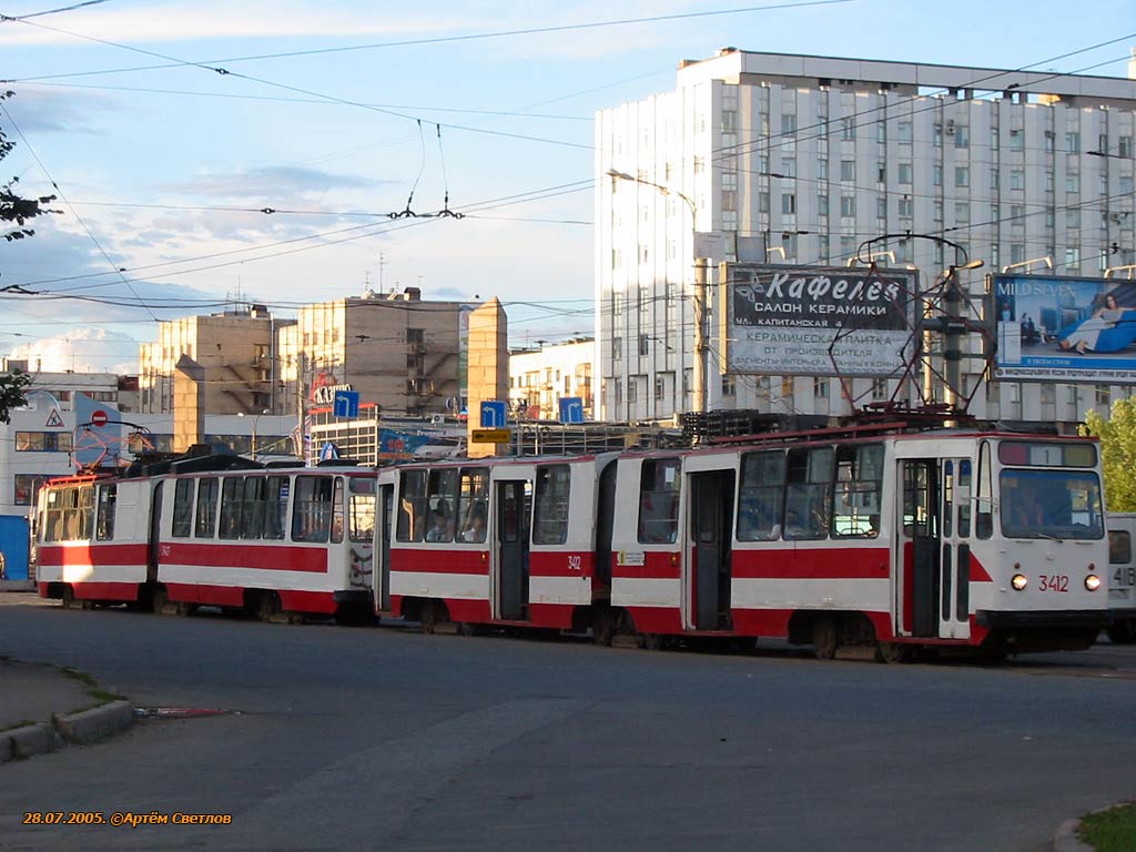 Санкт-Петербург, ЛВС-86К № 3412