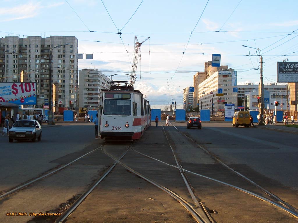 Санкт-Петербург, ЛВС-86К № 3414