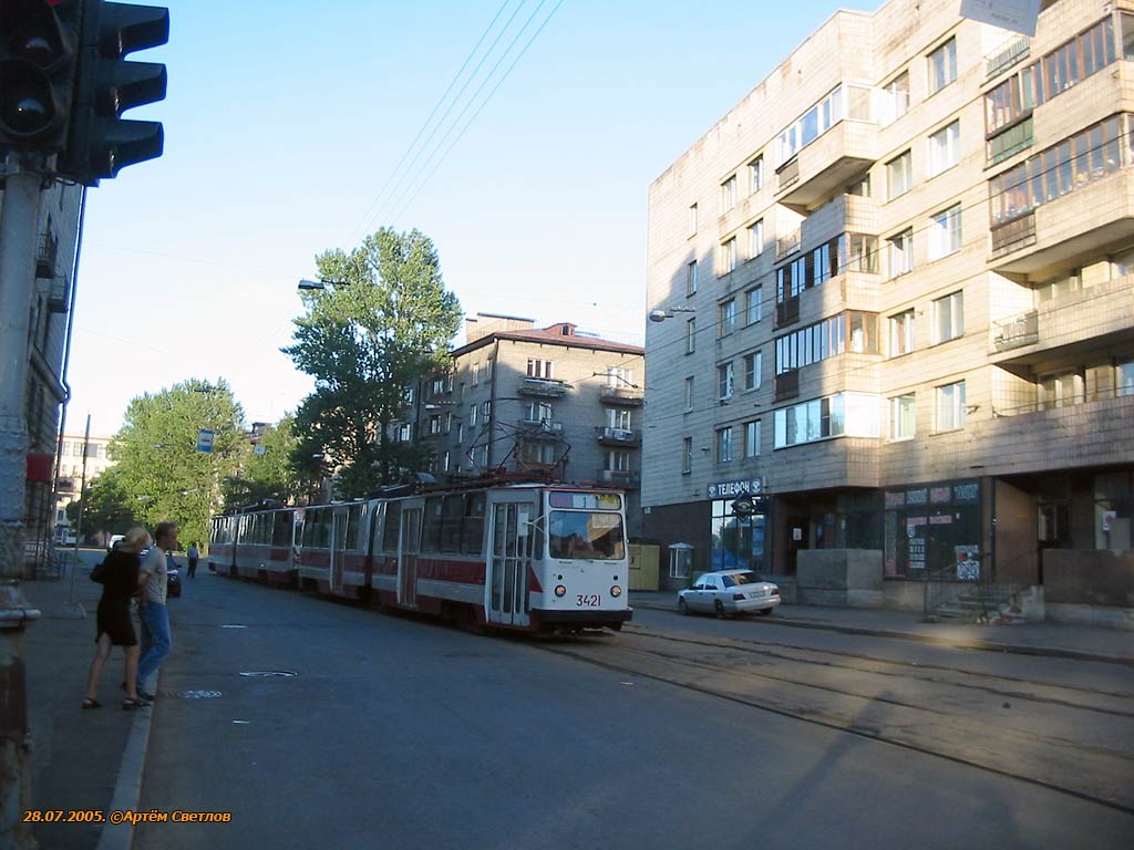 Санкт-Петербург, ЛВС-86К № 3421