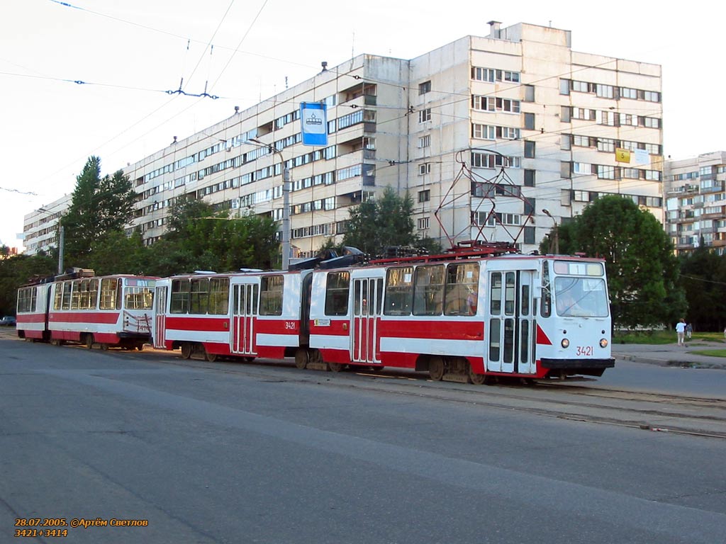 Санкт-Петербург, ЛВС-86К № 3421