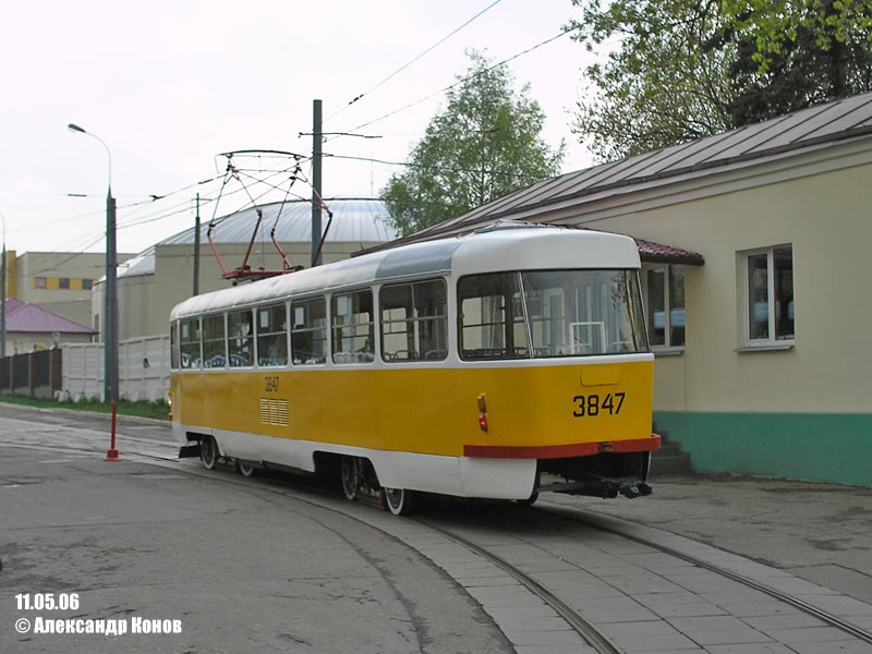 Maskva, Tatra T3SU nr. 3847; Maskva — 22nd Championship of Tram Drivers