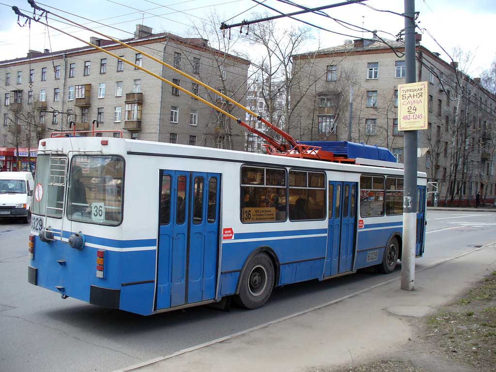 Москва, ЗиУ-682ГМ1 (с широкой передней дверью) № 6329