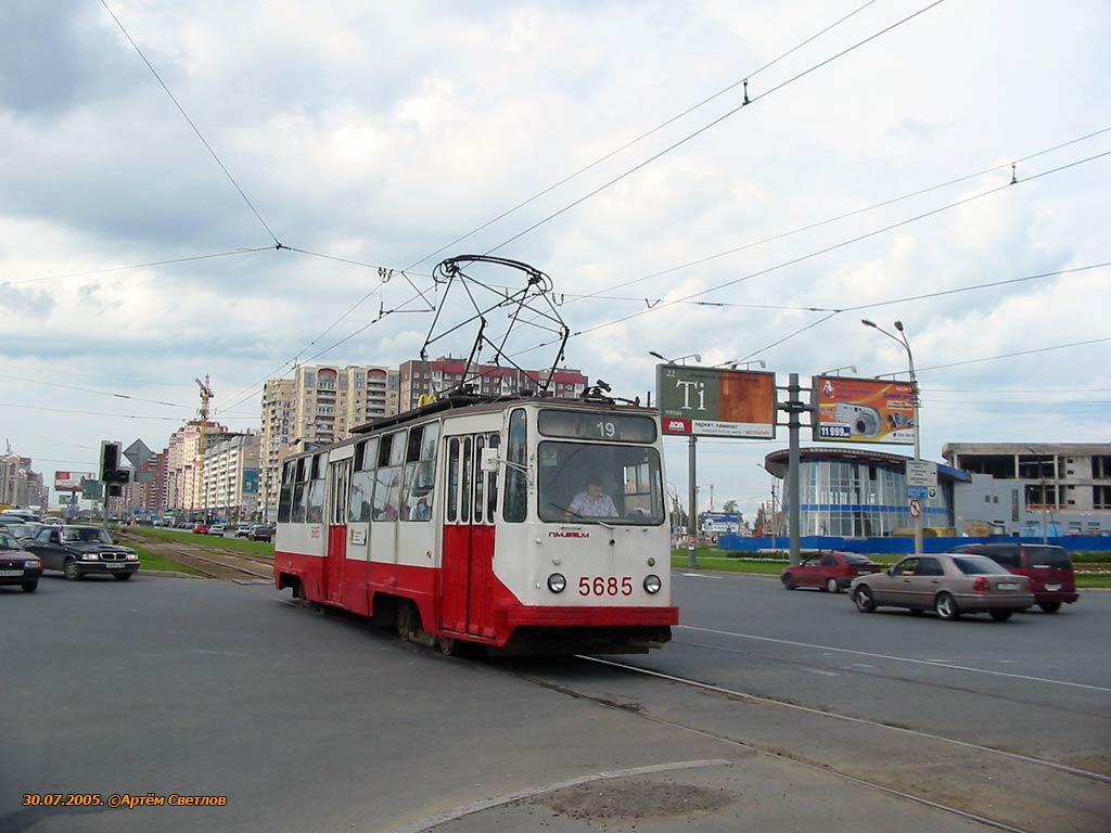 Санкт-Петербург, ЛМ-68М № 5685 Санкт-Петербург, ЛМ-68М № 5685