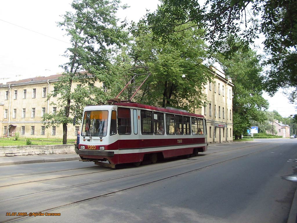 Санкт-Петербург, 71-134К (ЛМ-99К) № 7203