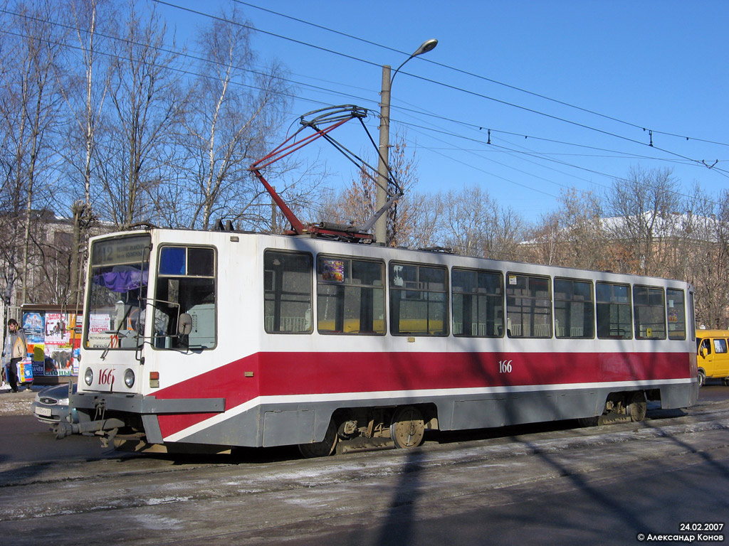 Tver, 71-608K Nr. 166; Tver — Streetcar lines: Moskovsky District