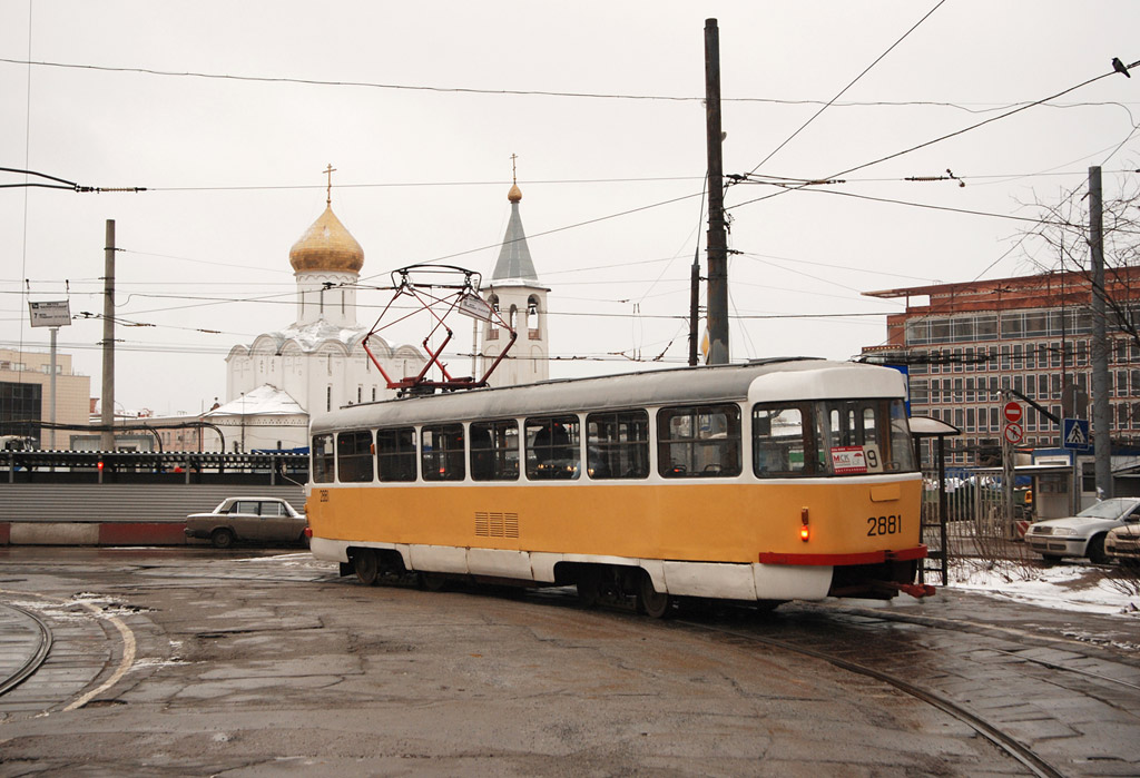 Moszkva, Tatra T3SU — 2881