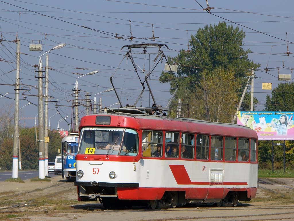 Тула, Tatra T3SU (двухдверная) № 57 Тула, Tatra T3SU (двухдверная) № 57