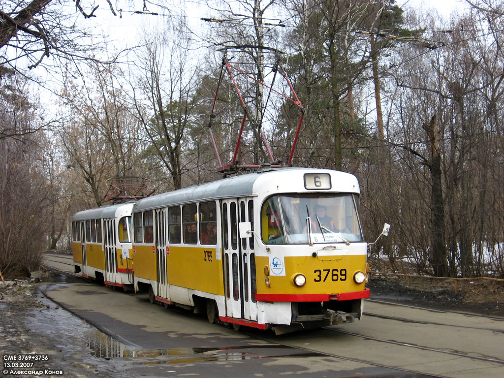 Москва, Tatra T3SU № 3769 Москва, Tatra T3SU № 3769