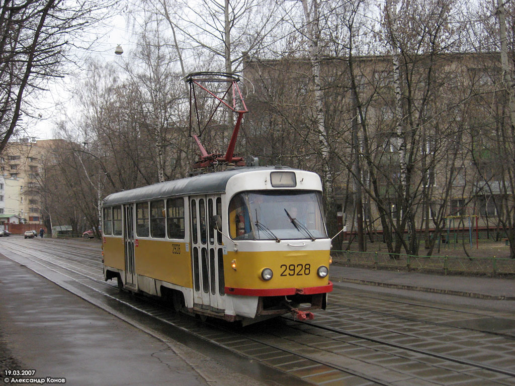 Maskva, Tatra T3SU nr. 2928