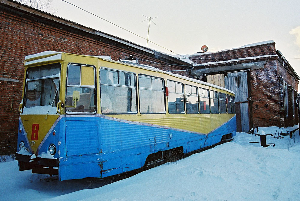 Волчанск, 71-605 (КТМ-5М3) № 8; Волчанск — Трамвайное депо и кольцо "Волчанка"