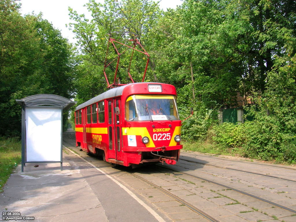 Москва, Tatra T3SU № 0225