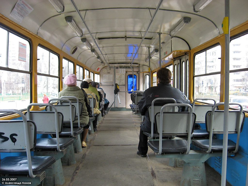 Москва, Tatra T3SU № 1991