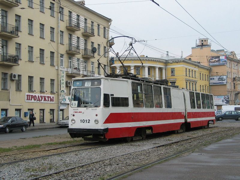 Санкт-Петербург, ЛВС-86К № 1012 Санкт-Петербург, ЛВС-86К № 1012