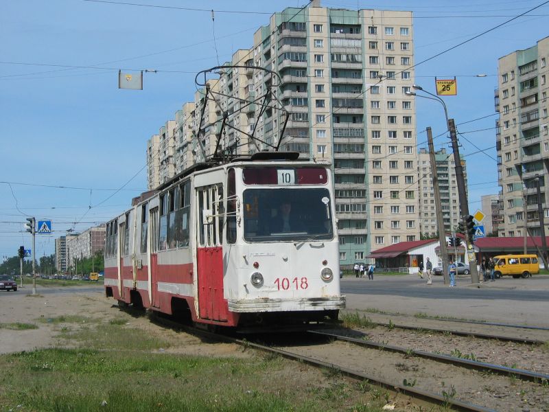 Санкт-Петербург, ЛВС-86К № 1018