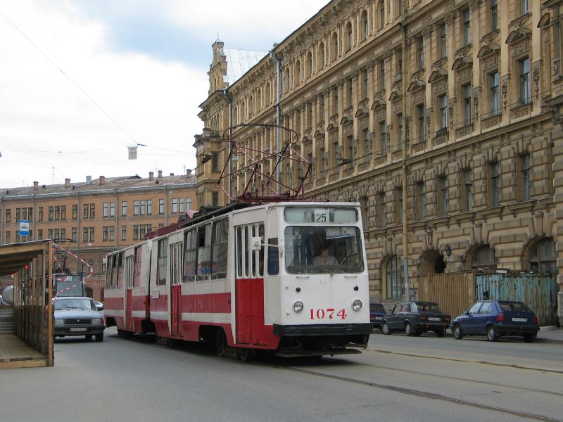 Санкт-Петербург, ЛВС-86К № 1074