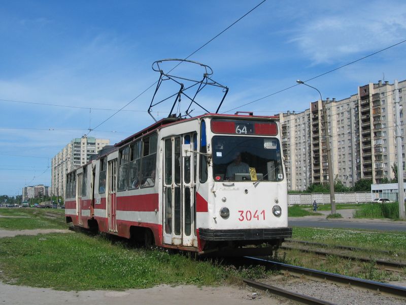 Санкт-Петербург, ЛВС-86К № 3041