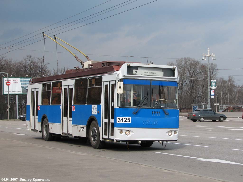Москва, ЗиУ-682Г-016.02 (с широкой 1-й дверью) № 3125