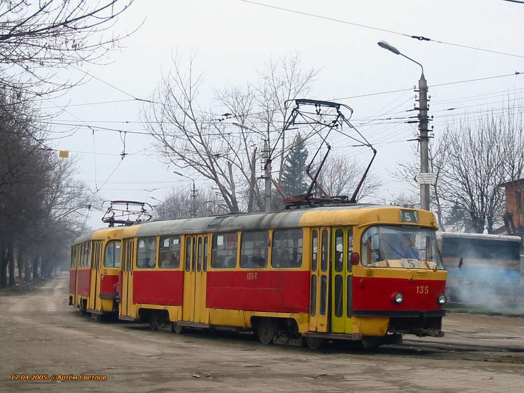 Toula, Tatra T3SU N°. 135
